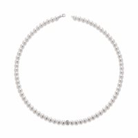 Collana Lelune Donna LELUNE CLASSIC in Oro bianco Perla LLNK50.2